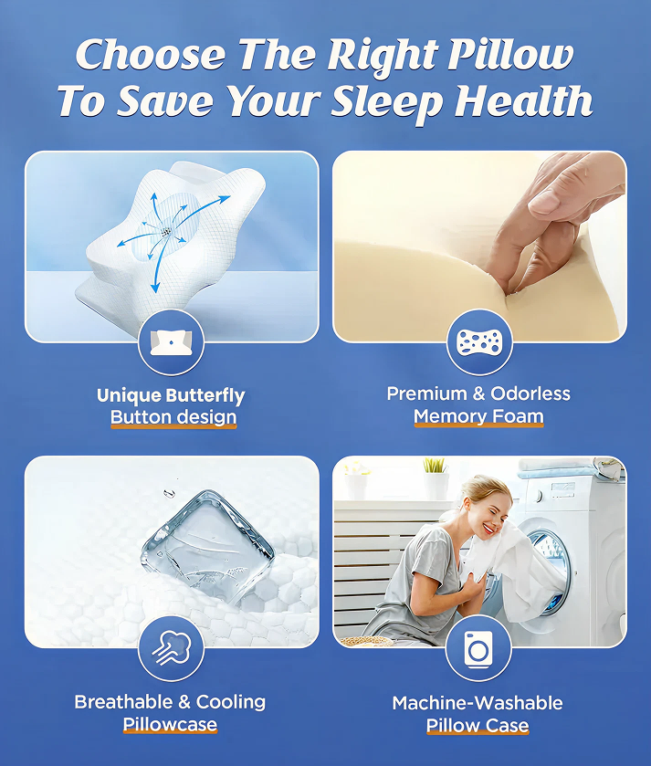 Orthopedic Sleep Support Pillow